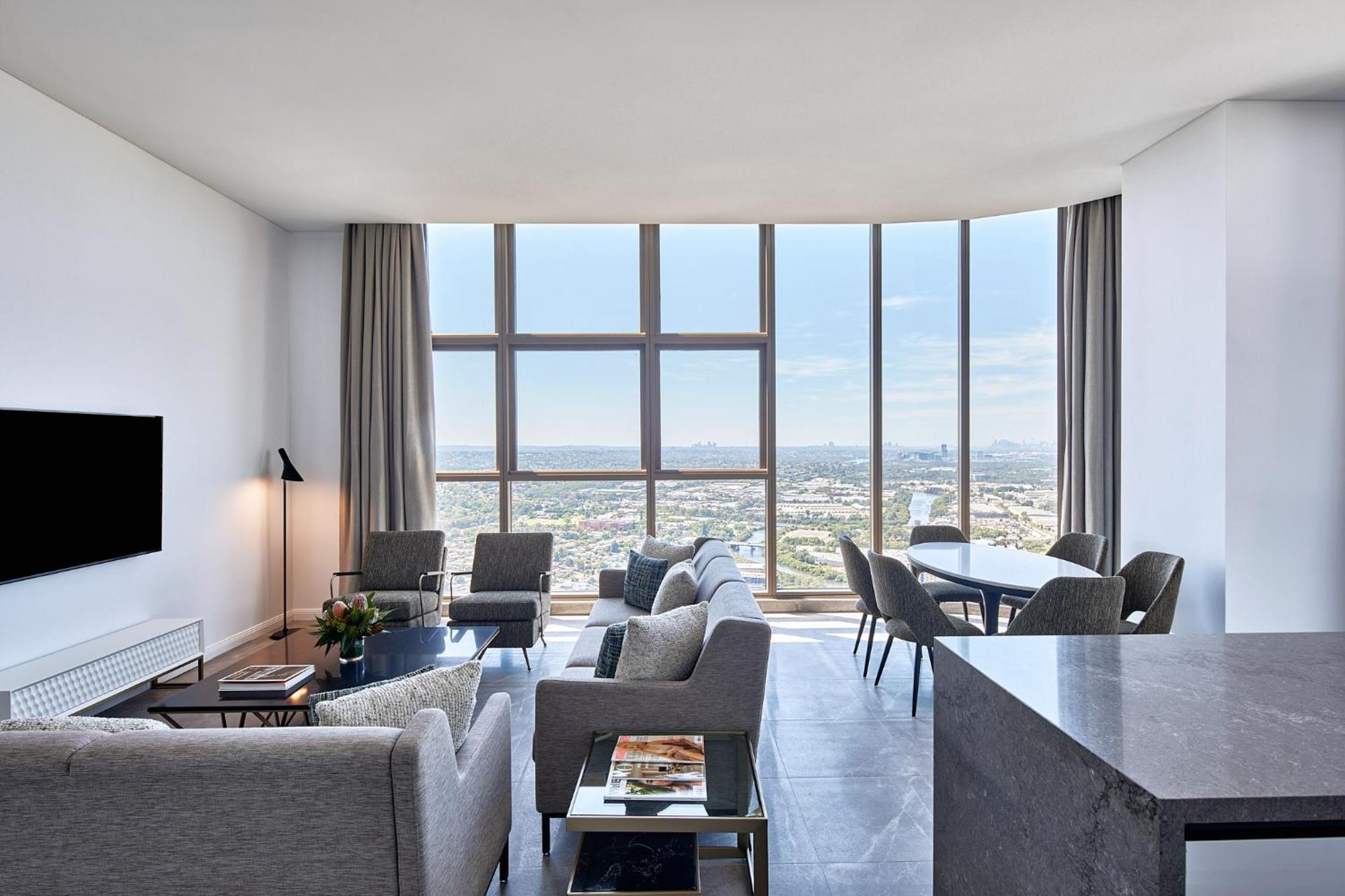 Meriton Suites George Street, Parramatta Сидней Экстерьер фото